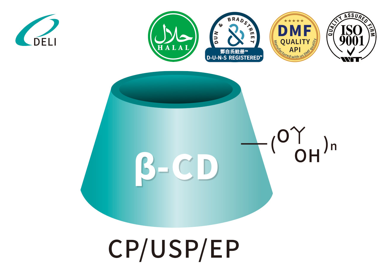 மருந்து பயன்பாடுகளுக்கான ஹைட்ராக்ஸிபிரோபில் betadex HPBCD